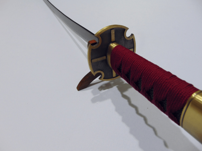 Replika katana Sandai Kitetsu Zoro One Piece 2