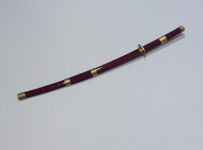Replika katana Sandai Kitetsu Zoro One Piece 3