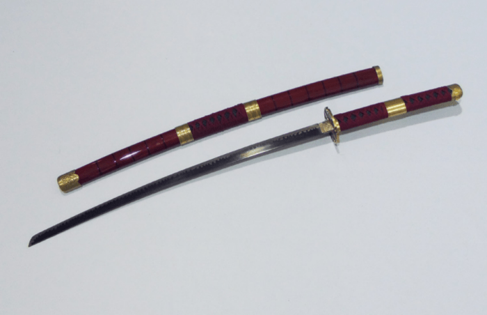 Replika katana Sandai Kitetsu Zoro One Piece